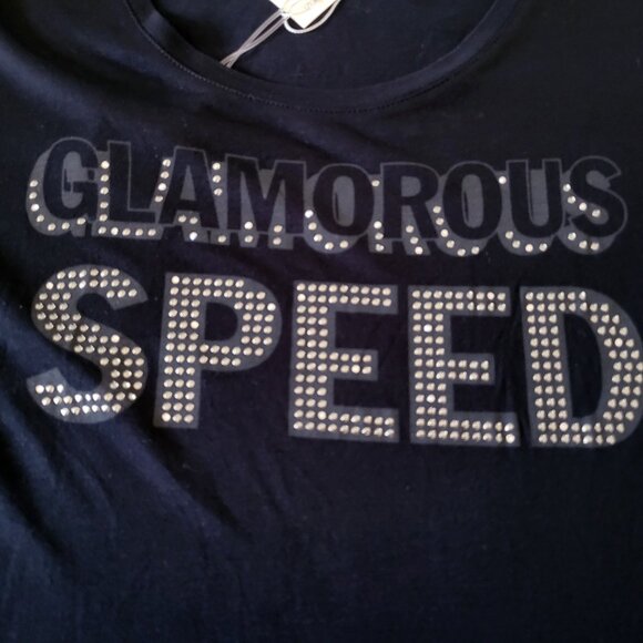 NWT Porsche Design Women's "Glamorous Speed" T Shirt Small Medium - Picture 2 of 11